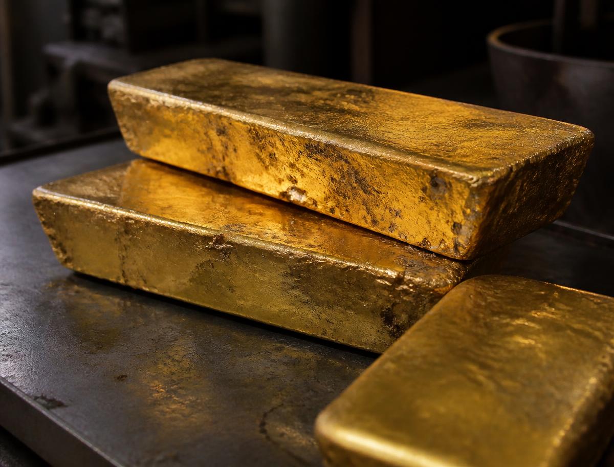 Gold doré bars